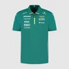 Aston Martin galléros póló - Team