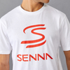 Kép 4/5 - Senna póló - Senna Logo fehér
