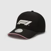 Forma 1 sapka - F1 Logo fekete BW