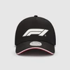 Forma 1 sapka - F1 Logo fekete BW