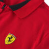 Kép 3/3 - Ferrari galléros póló - Duocolor Stripe piros