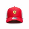 Kép 4/4 - Ferrari sapka - Scudetto Trucker piros