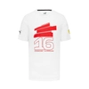 Kép 1/2 - Ferrari póló - Leclerc 16 Graphic fehér