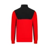 Ferrari pulóver - Scudetto Quarter Zip piros