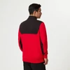 Ferrari pulóver - Scudetto Quarter Zip piros