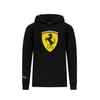 Ferrari pulóver - Scudetto Hoody fekete
