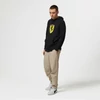 Ferrari pulóver - Scudetto Hoody fekete