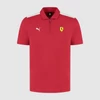 Ferrari galléros póló - Scudetto Duocolor piros