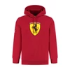 Ferrari pulóver - Scudetto Hoodie Doucolor piros