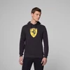 Ferrari pulóver - Scudetto Hoodie Doucolor fekete