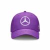 Kép 4/4 - Mercedes AMG Petronas gyerek sapka - Driver Hamilton lila