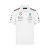 Mercedes AMG Petronas galléros póló - Team Line White