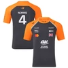 McLaren póló - Team Norris sötétszürke
