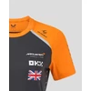 McLaren női póló - Team Norris sötétszürke