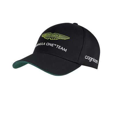 Aston Martin sapka - Team Logo fekete
