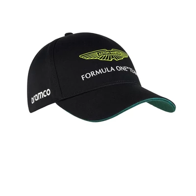 Aston Martin sapka - Team Logo fekete