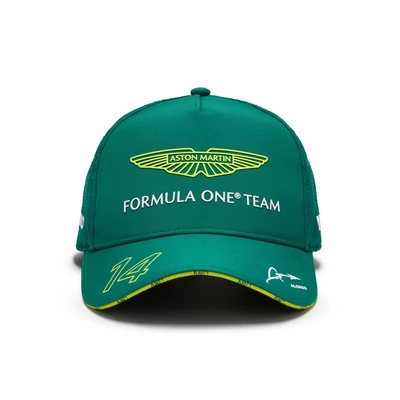Aston Martin sapka - Driver Fernando Alonso zöld