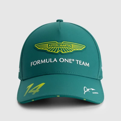 Aston Martin sapka - Driver Fernando Alonso zöld