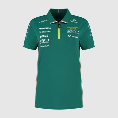 Aston Martin női galléros póló - Team
