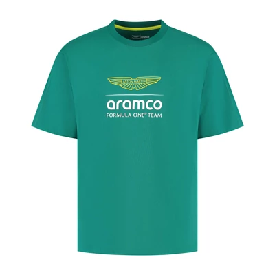 Aston Martin póló - Large Team Logo zöld