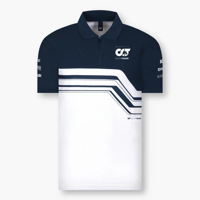 AlphaTauri galléros póló - Team fehér