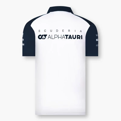 AlphaTauri galléros póló - Team fehér