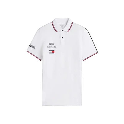Cadillac galléros póló - Team fehér