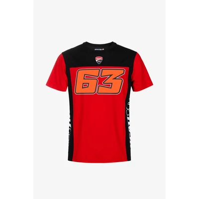 Ducati póló - Bagnaia 63 Duocolor