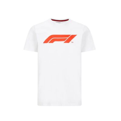 Forma 1 gyerek póló - F1 Logo fehér