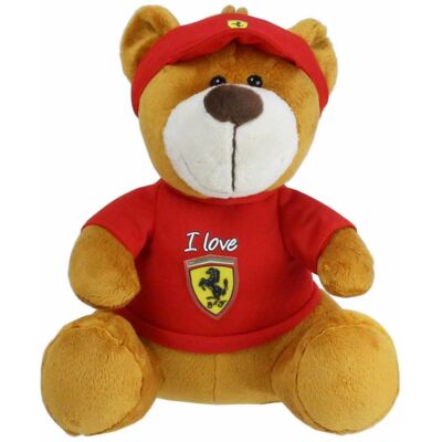Ferrari plüss mackó - Tifosi Bear piros