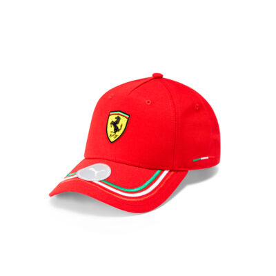 Ferrari sapka - Italy Stripes piros