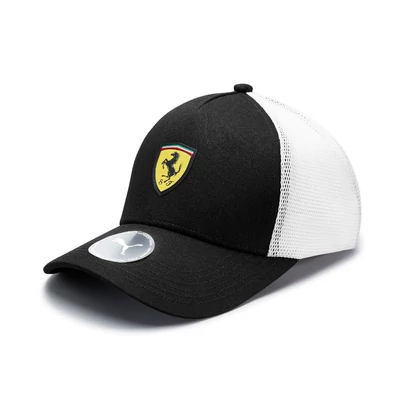 Ferrari sapka - Scudetto Trucker fekete