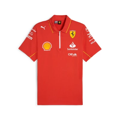 Ferrari galléros póló - Team Line