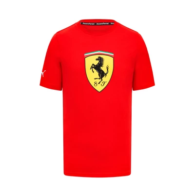 Ferrari póló - Large Scudetto piros
