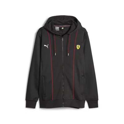 Ferrari pulóver - Race Track Duocolor Hoddie fekete