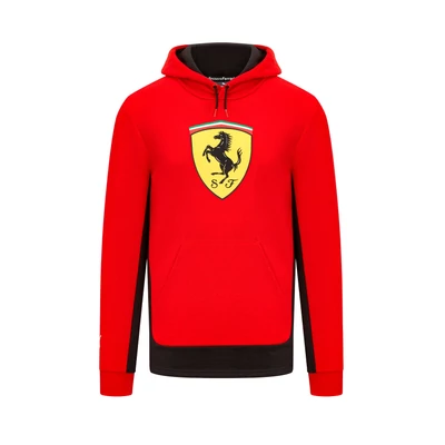 Ferrari pulóver - Scudetto Hoody piros