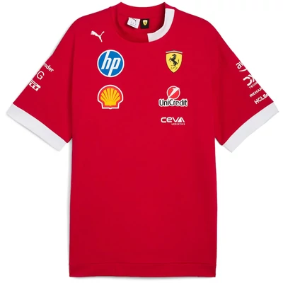 Ferrari póló - Driver piros
