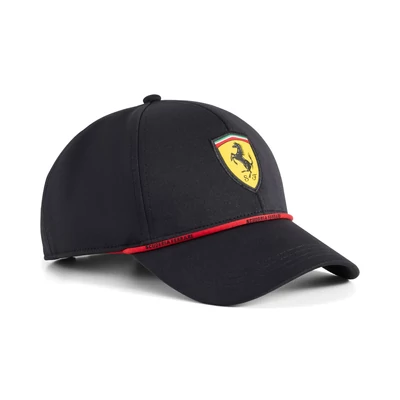 Ferrari sapka - Scudetto Contrast Piping fekete