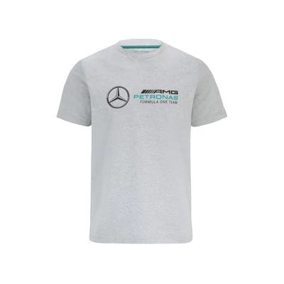 Mercedes AMG Petronas póló - Large Team Logo szürke