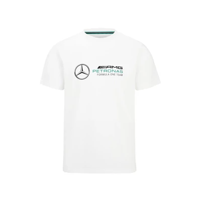 Mercedes AMG Petronas póló - Large Team Logo fehér