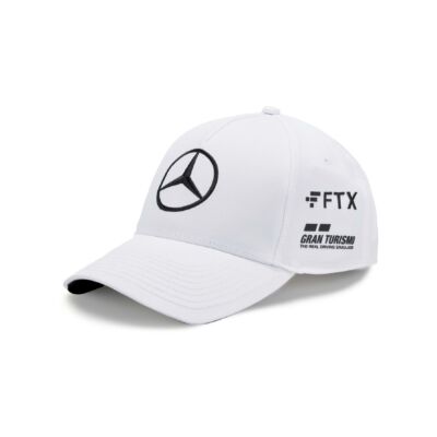 Mercedes AMG Petronas gyerek sapka - Driver Hamilton fehér