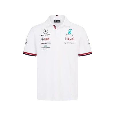 Mercedes AMG Petronas galléros póló - Team Line White III