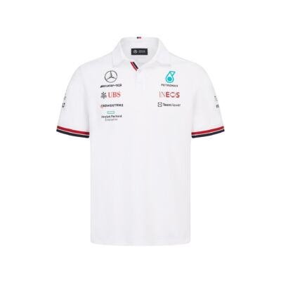 Mercedes AMG Petronas galléros póló - Team White