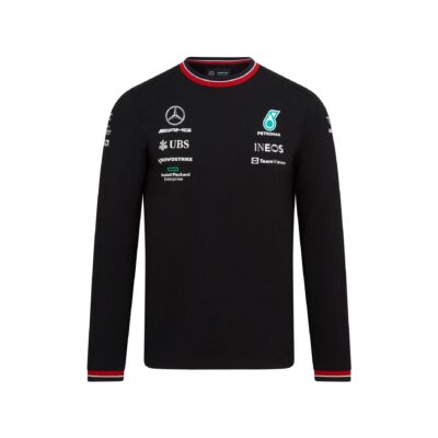 Mercedes AMG Petronas hosszú ujjú póló - Team Line Black