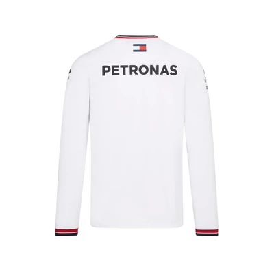 Mercedes AMG Petronas hosszú ujjú póló - Team Line White