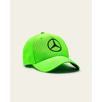 Mercedes AMG Petronas sapka - Driver Hamilton neon zöld