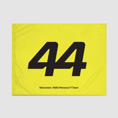 Lewis Hamilton zászló - 44 Graphic