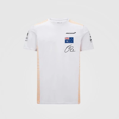 McLaren póló - Team Ricciardo White