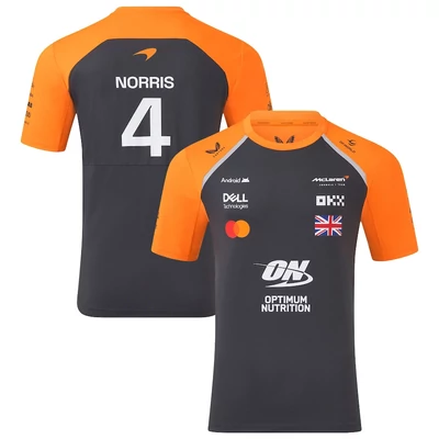 McLaren póló - Team Norris sötétszürke