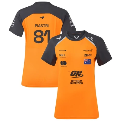 McLaren női póló - Team Piastri narancssárga